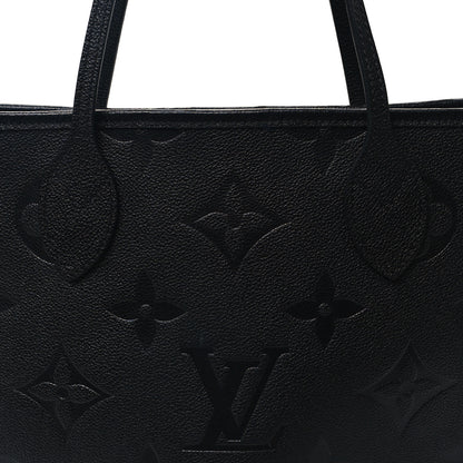 Louis Vuitton Empreinte Monogram Giant Neverfull MM Black 8 of 10