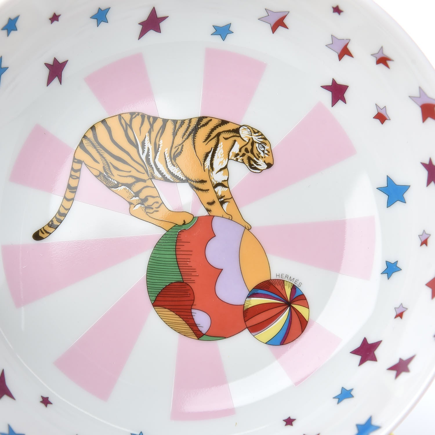 Hermes Porcelain Circus Set of 4 5 of 7
