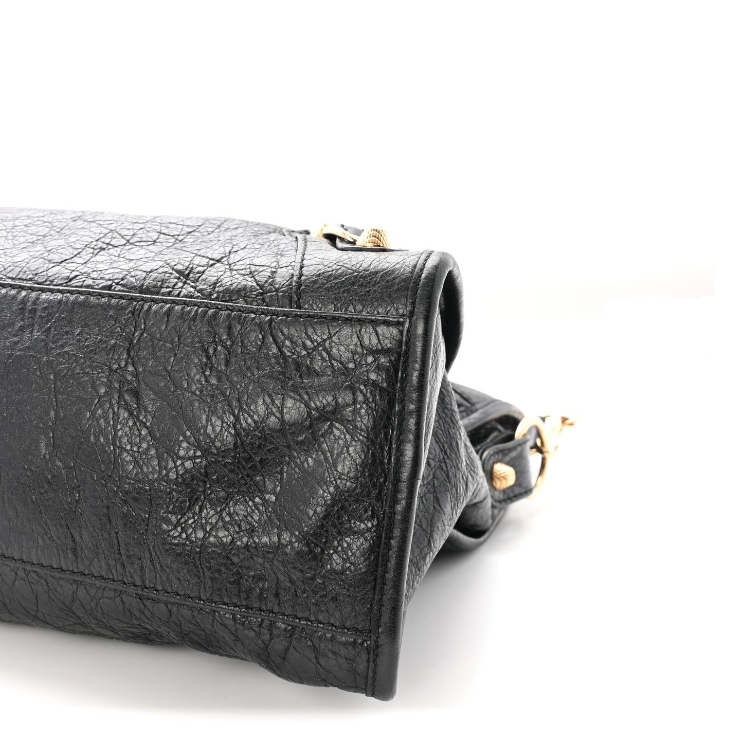 Agneau Giant 12 Gold Hardware City Black