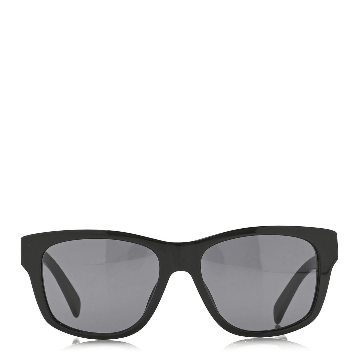 Acetate Square Sunglasses CL40249U-Y Black Black