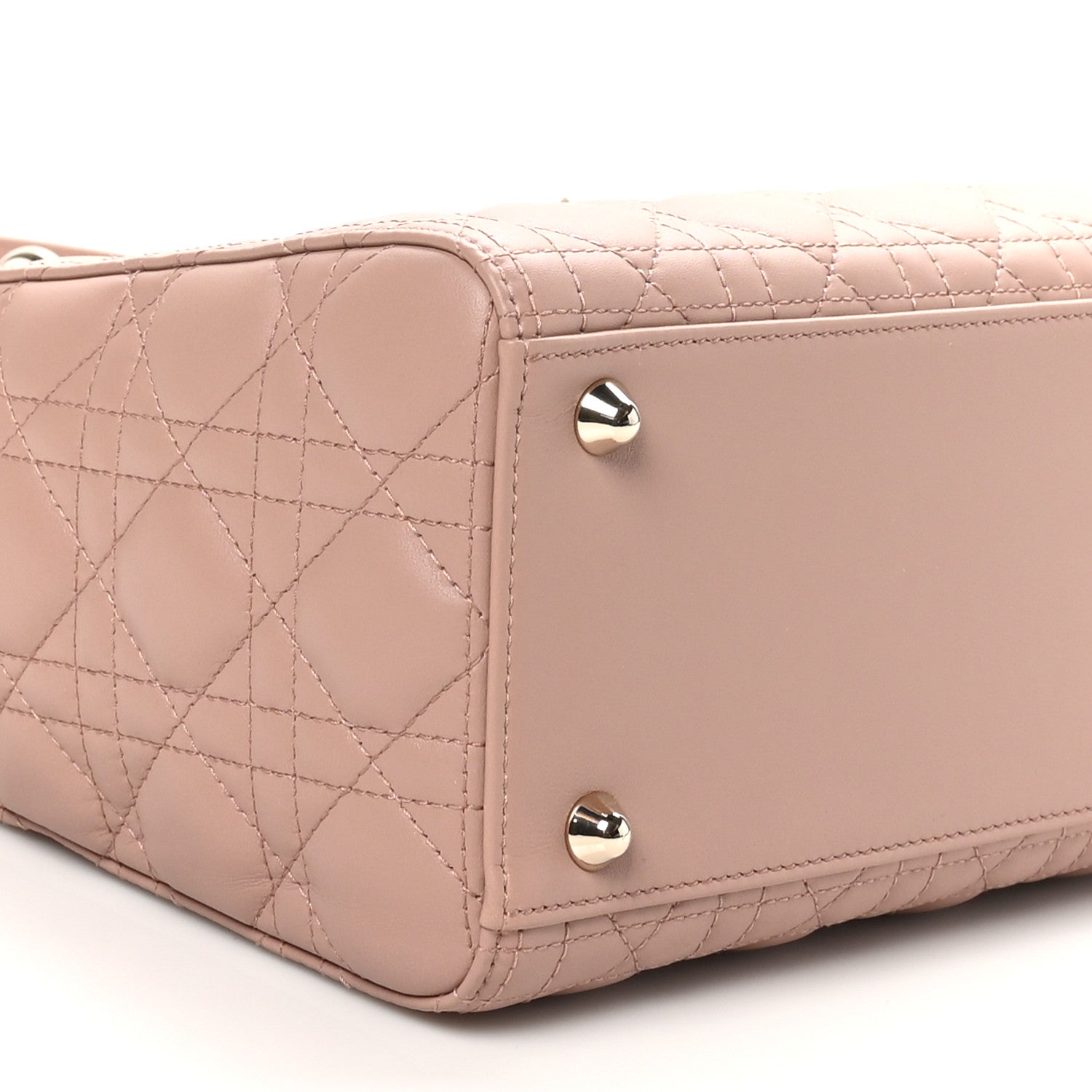 Christian Dior Lambskin Cannage Large Lady Dior Fard 9 of 10