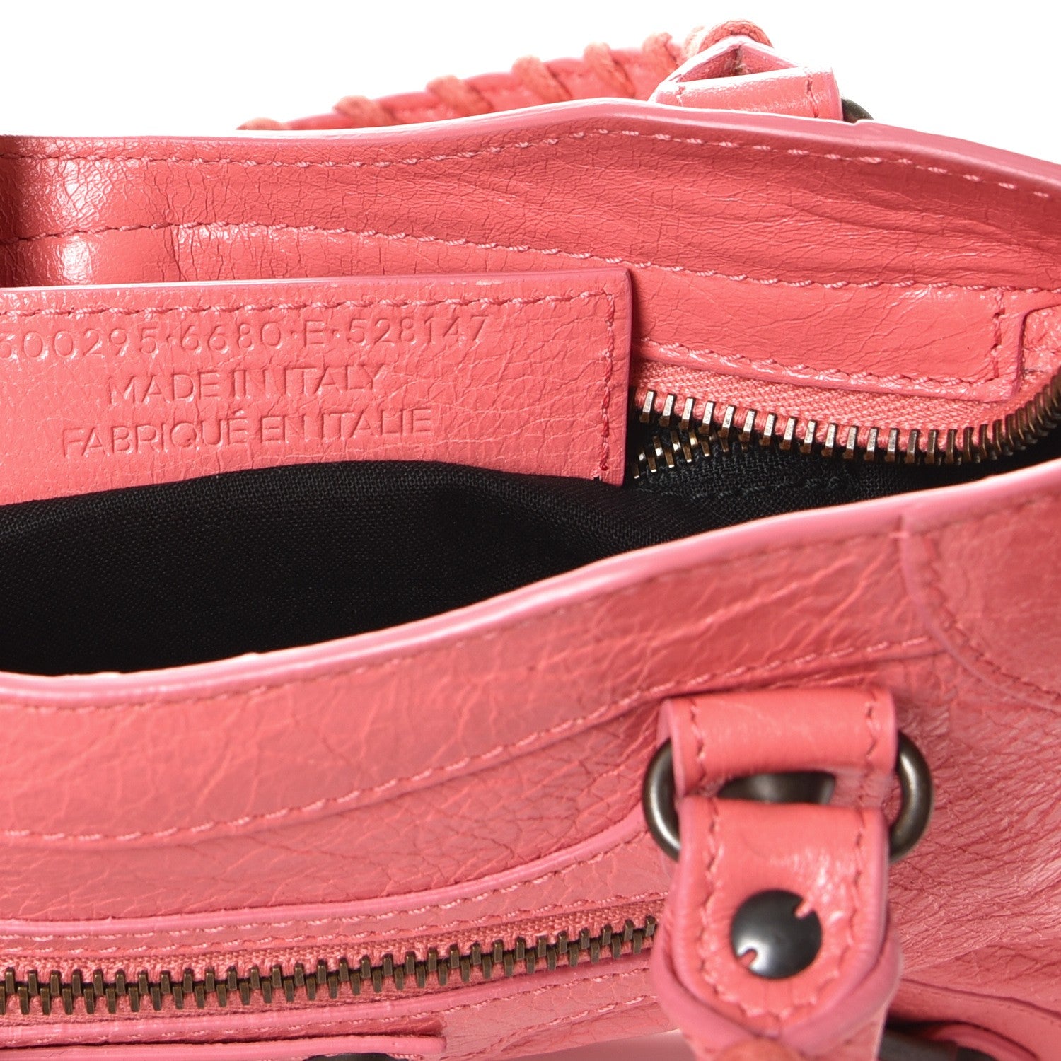 Balenciaga Agneau Classic Hardware Mini City Rose Jaipur 8 of 12