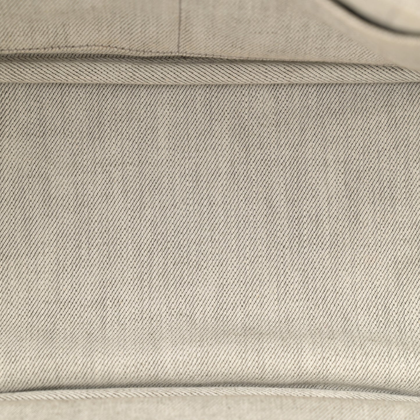 Denim Small Logo Tote Bianco