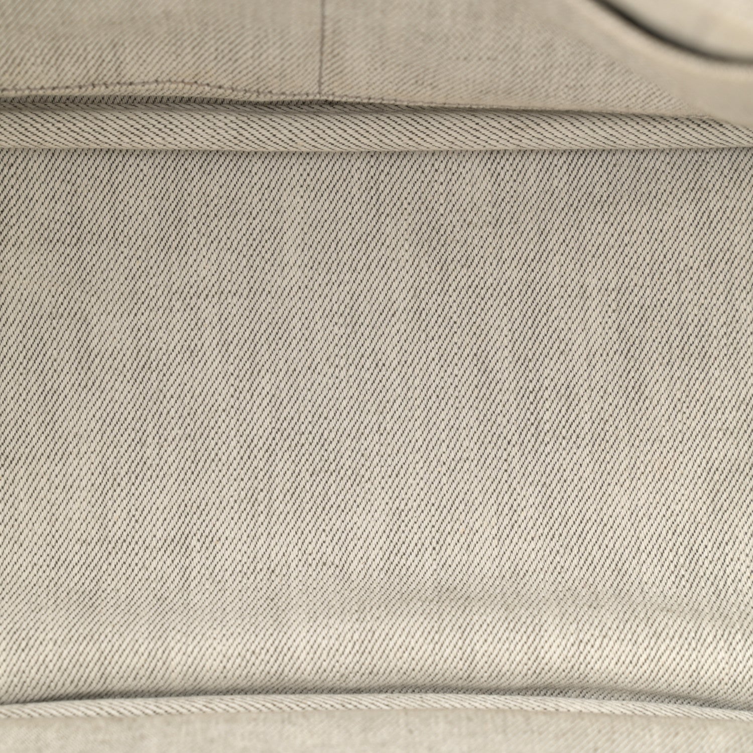 Prada Denim Small Logo Tote Bianco 5 of 12