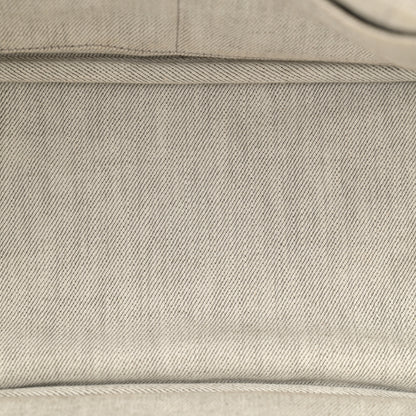 Prada Denim Small Logo Tote Bianco 5 of 12
