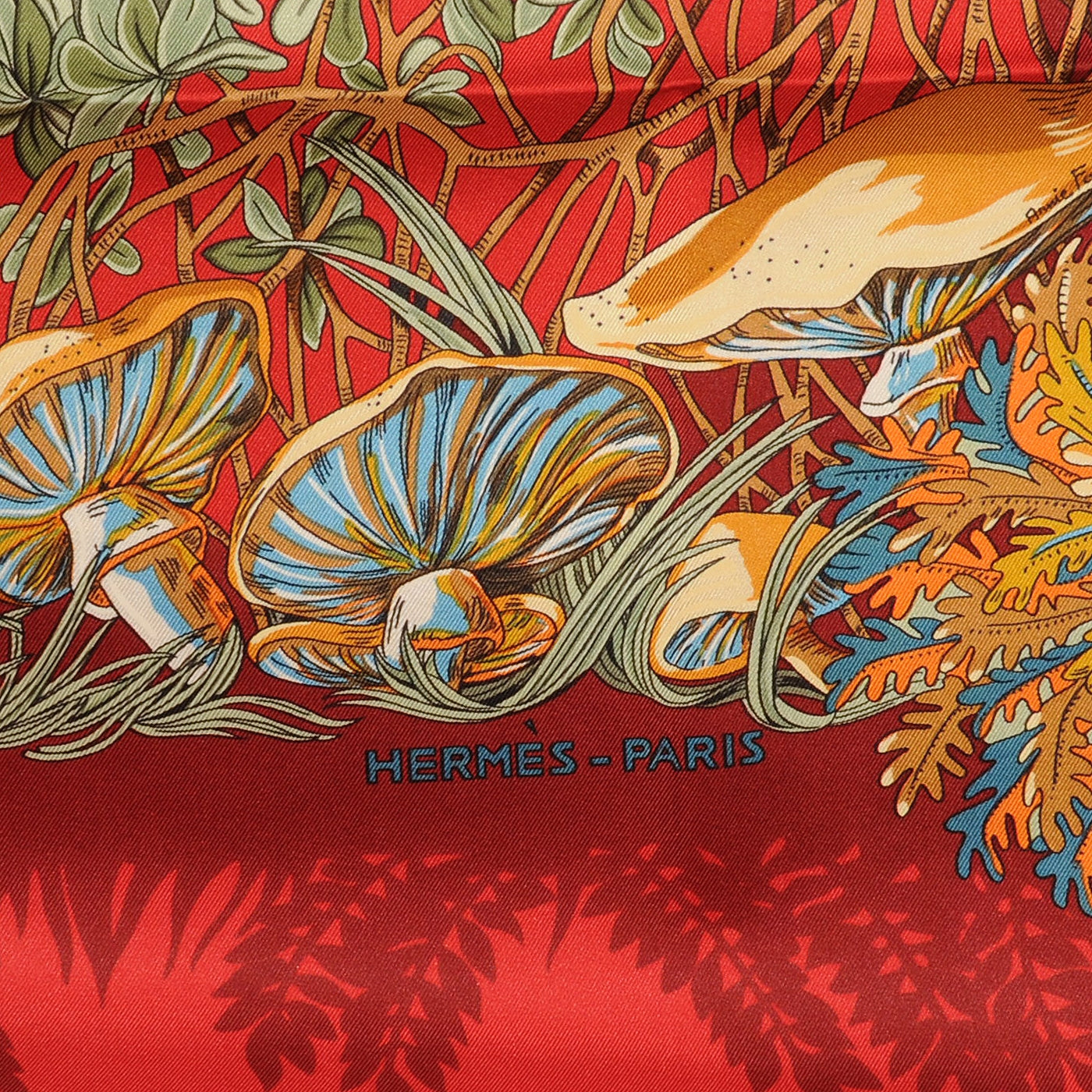 Silk L Isle Deserte Scarf 90