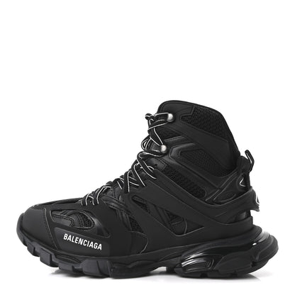 Balenciaga Mesh Nylon Mens Track Hike Sneakers 43 Black 1 of 10