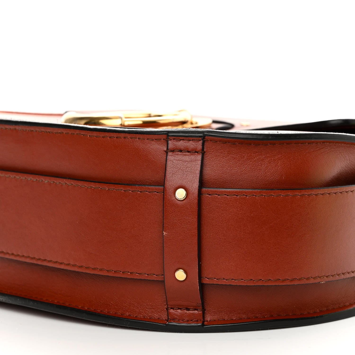 Chloe Calfskin Suede Large Tess Bag Sepia Brown 10 of 21