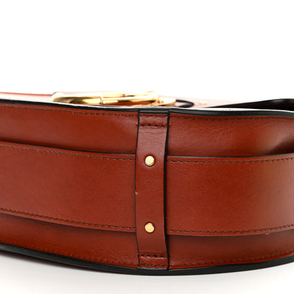 Chloe Calfskin Suede Large Tess Bag Sepia Brown 10 of 21