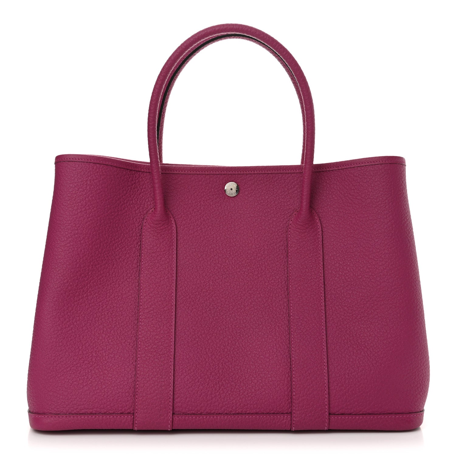 Hermes Vache Country Garden Party MM 36 Rose Pourpre 1 of 9