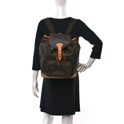 Louis Vuitton Monogram Montsouris GM Backpack 2 of 9