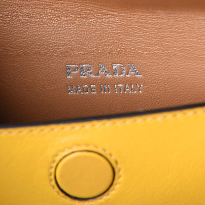 Prada City Calf Buckle Tote Soleil 9 of 9