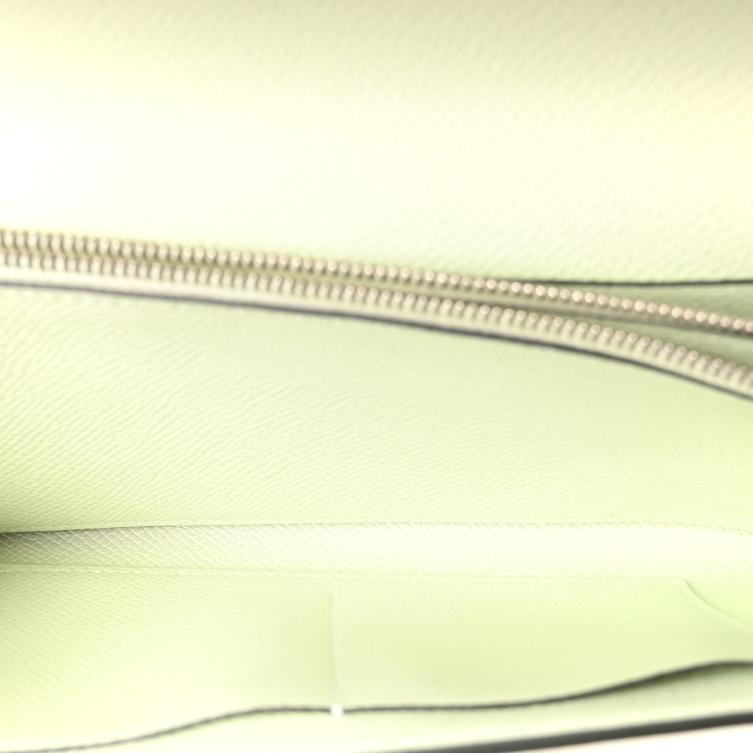 Hermes Epsom Kelly Wallet To Go Vert Fizz 5 of 11