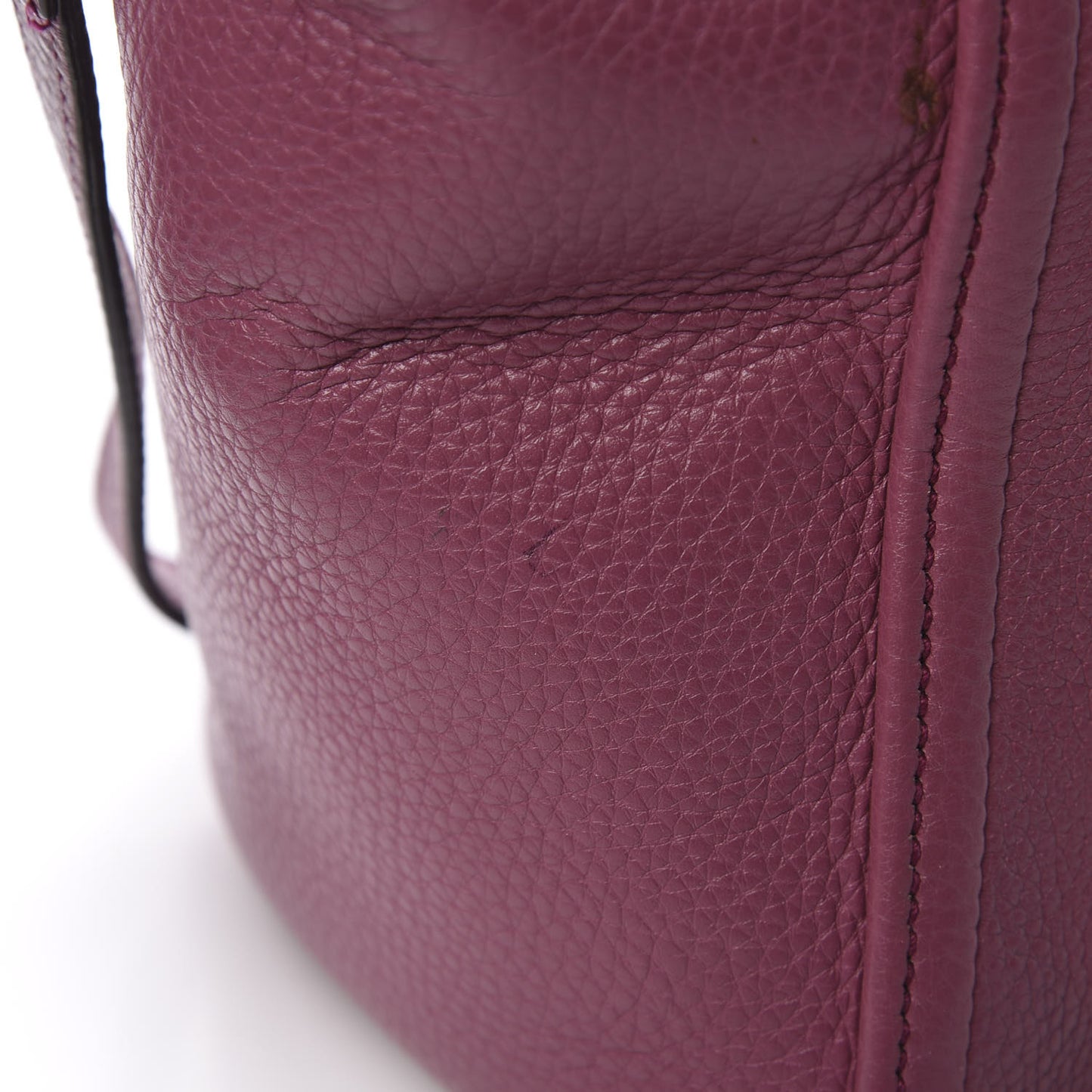 Pebbled Calfskin Small Soho Top Handle Bag Peonia Flower