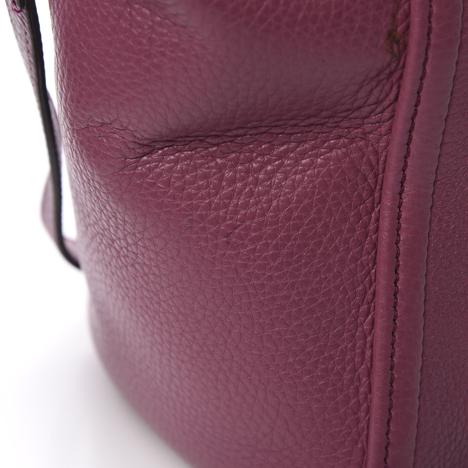 Gucci Pebbled Calfskin Small Soho Top Handle Bag Peonia Flower 14 of 20