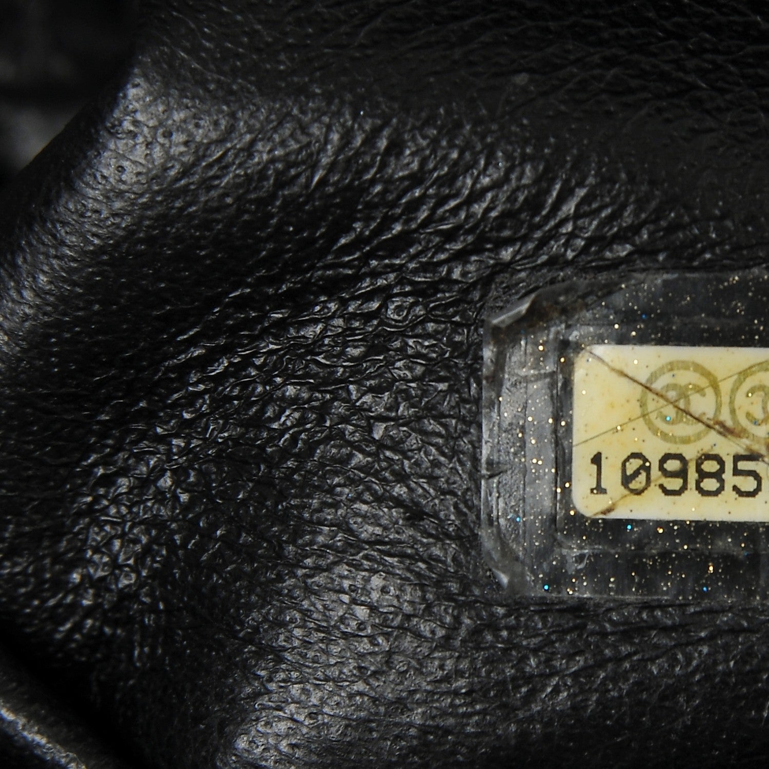 Chanel Glazed Caviar East West Modern Chain Tote Black 7 of 7