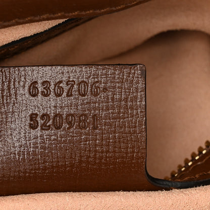 Gucci GG Supreme Monogram Azalea Calfskin Web Small Jackie 1961 Hobo Beige Ebony Brown Sugar 7 of 12