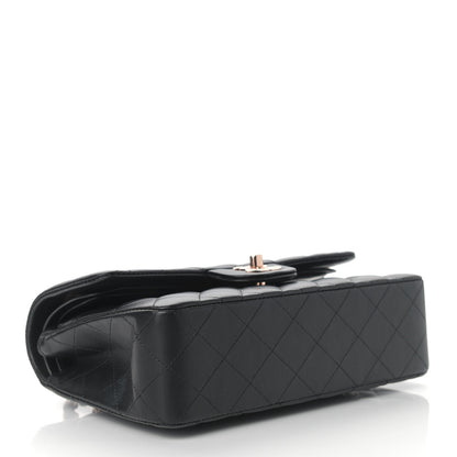 Chanel Lambskin Quilted Small Double Flap Black 4 of 12