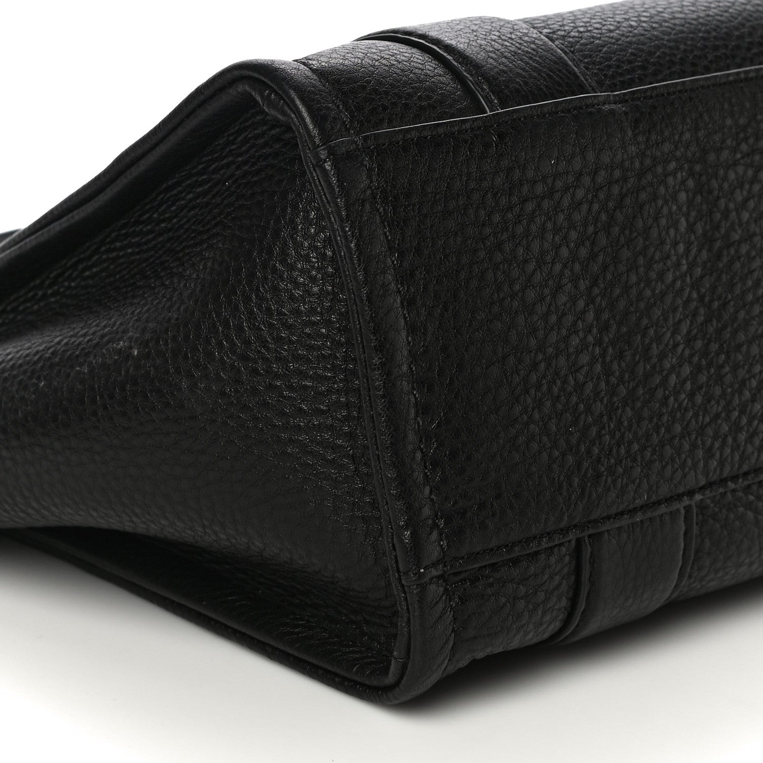Marc Jacobs Grained Calfskin Small The Tote Bag Black 9 of 12