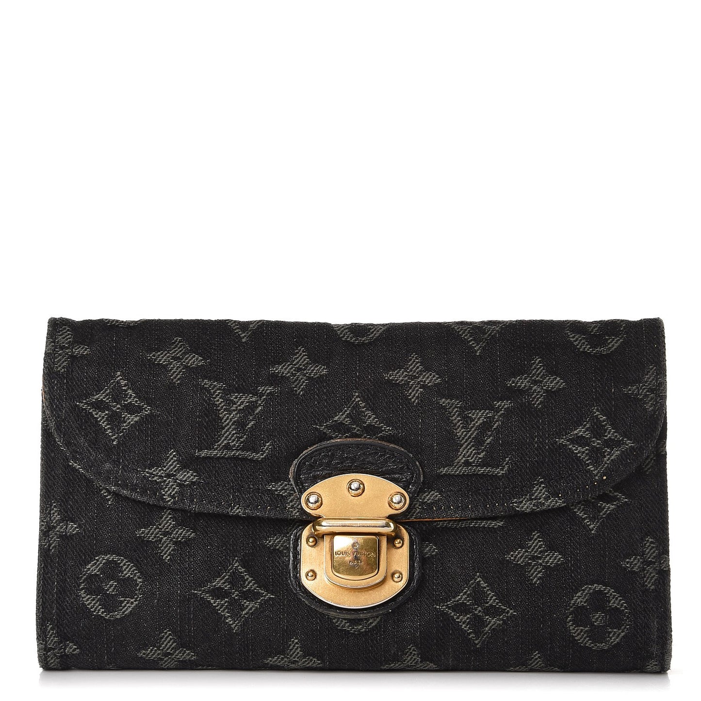 Denim Amelia Wallet Black
