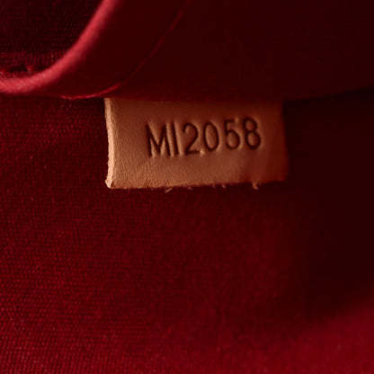 Louis Vuitton Vernis Alma GM Pomme D'Amour 7 of 7