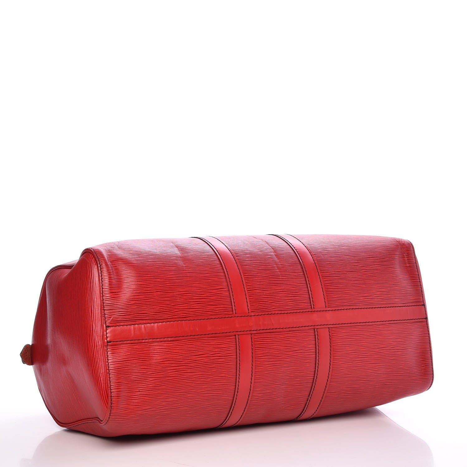 Louis Vuitton Epi Keepall 45 Castillan Red 4 of 18