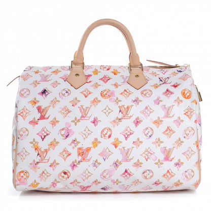 Louis Vuitton Watercolor Aquarelle Speedy 35 White 1 of 8