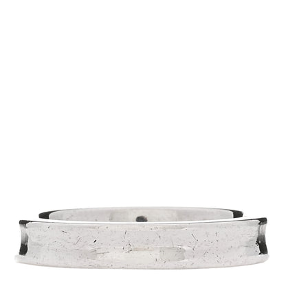 Tiffany Sterling Silver Narrow 1837 Band Ring 53 6.5 3 of 4