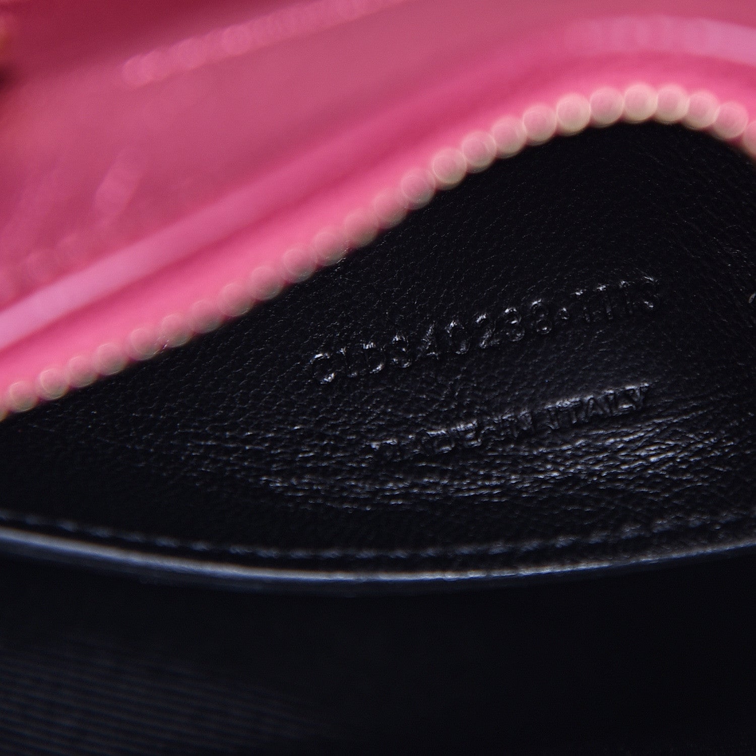 Saint Laurent Metallic Lambskin Classic Duffle Toy Pink 6 of 10