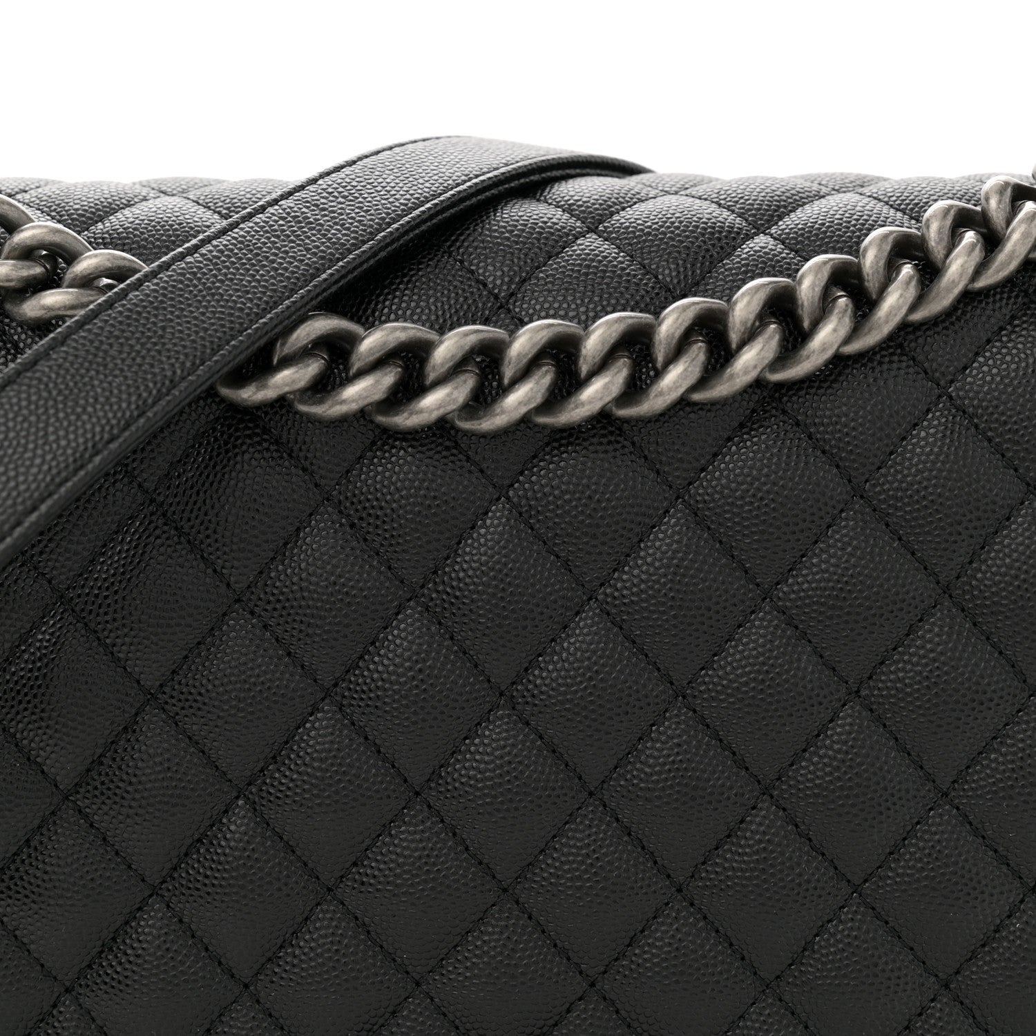 Chanel Caviar Quilted New Medium Boy Flap Black 8 of 10