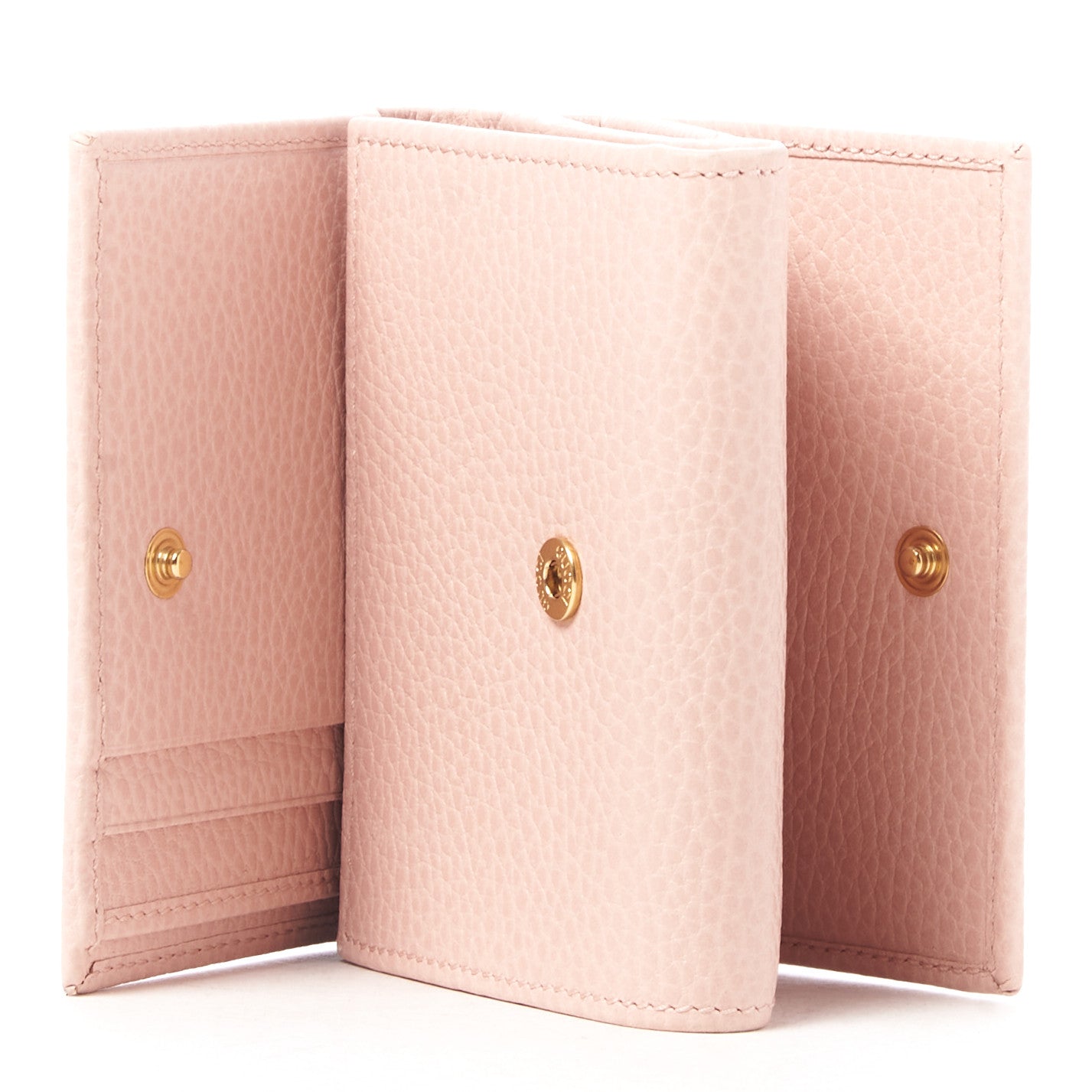 Dollar Calfskin GG Marmont Wallet Perfect Pink