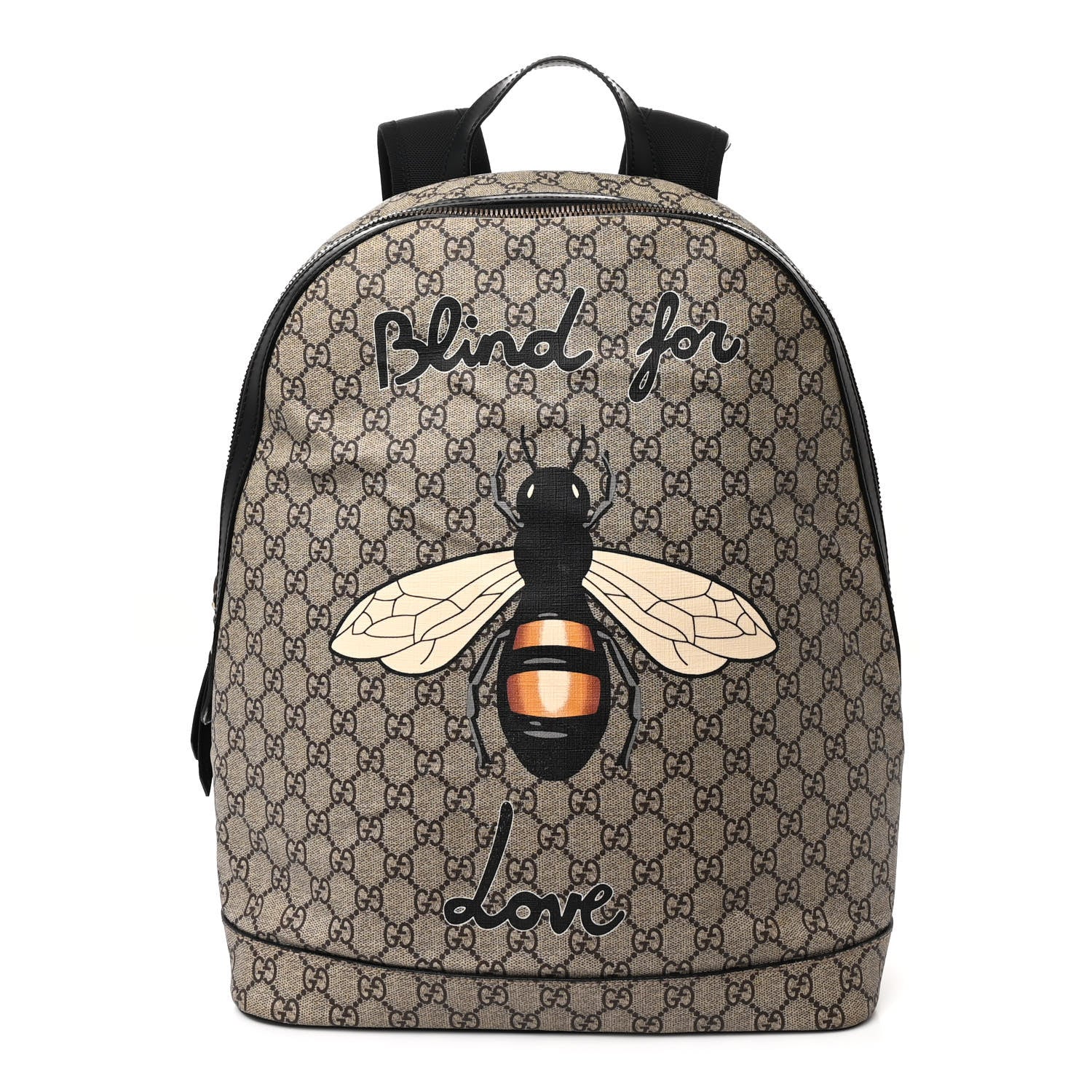 Gucci GG Supreme Monogram Blind For Love Dome Backpack 1 of 10