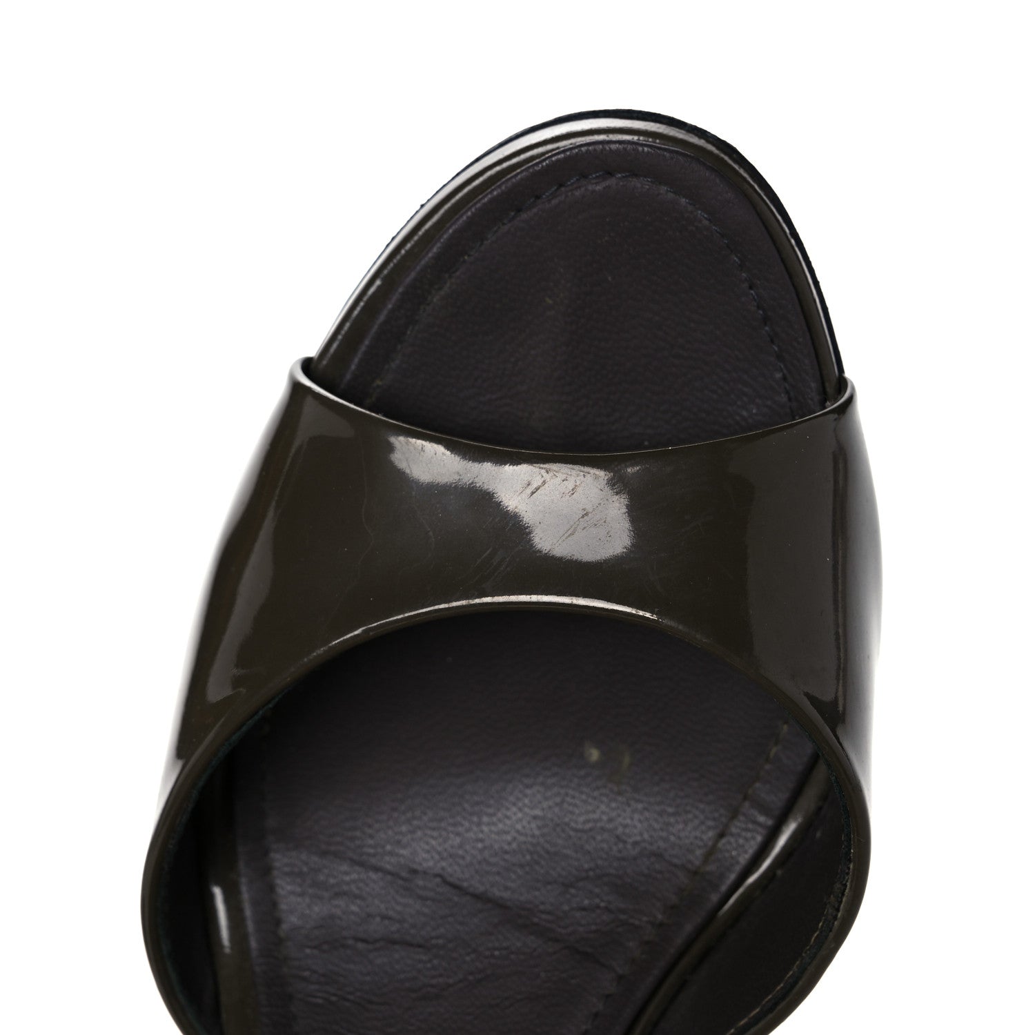 Chanel Patent CC Pumps 37 Green 8 of 13