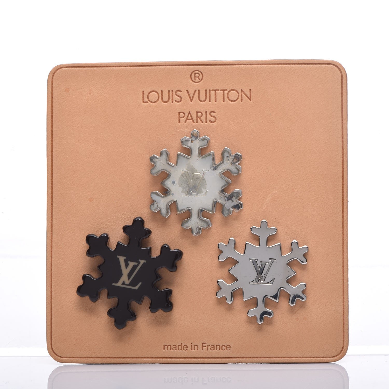 Louis Vuitton Monogram Snowflake Brooch Set 6 of 6