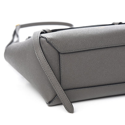 Celine Grained Calfskin Nano Belt Bag Grey 7 of 8
