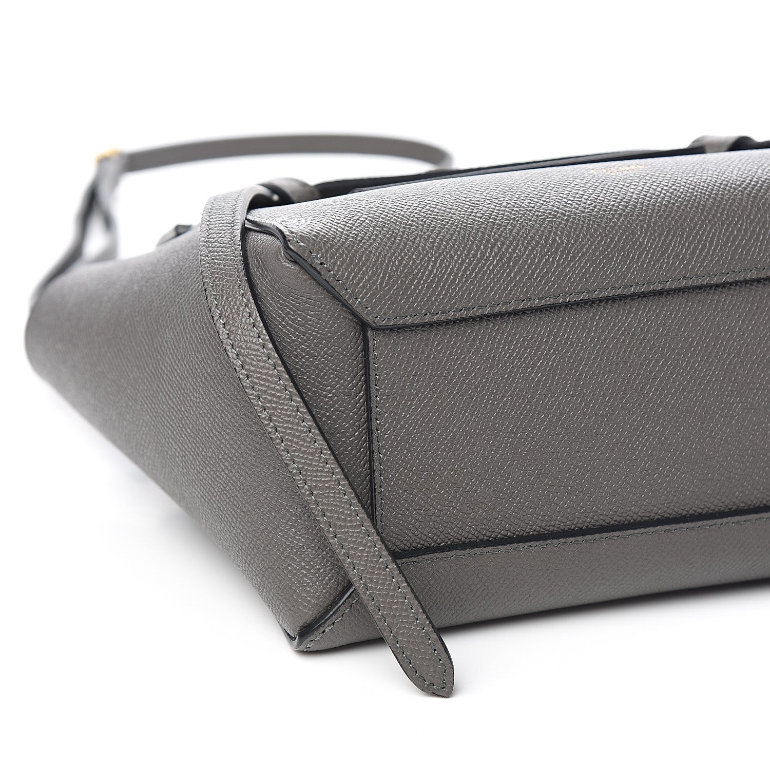 Celine Grained Calfskin Nano Belt Bag Grey 7 of 8