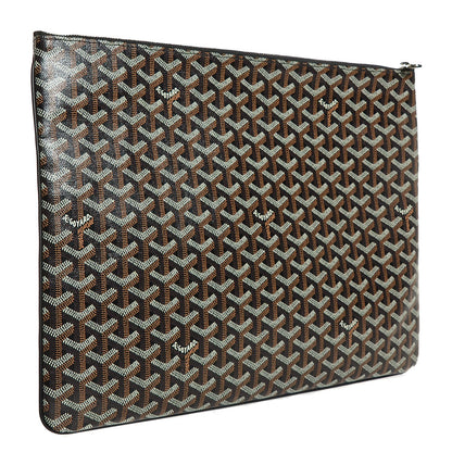 Goyard Goyardine Senat Pochette GM Black 3 of 8