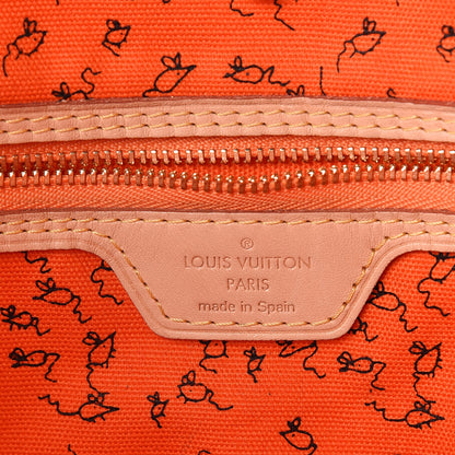Louis Vuitton Catogram Neverfull MM Marron 7 of 12