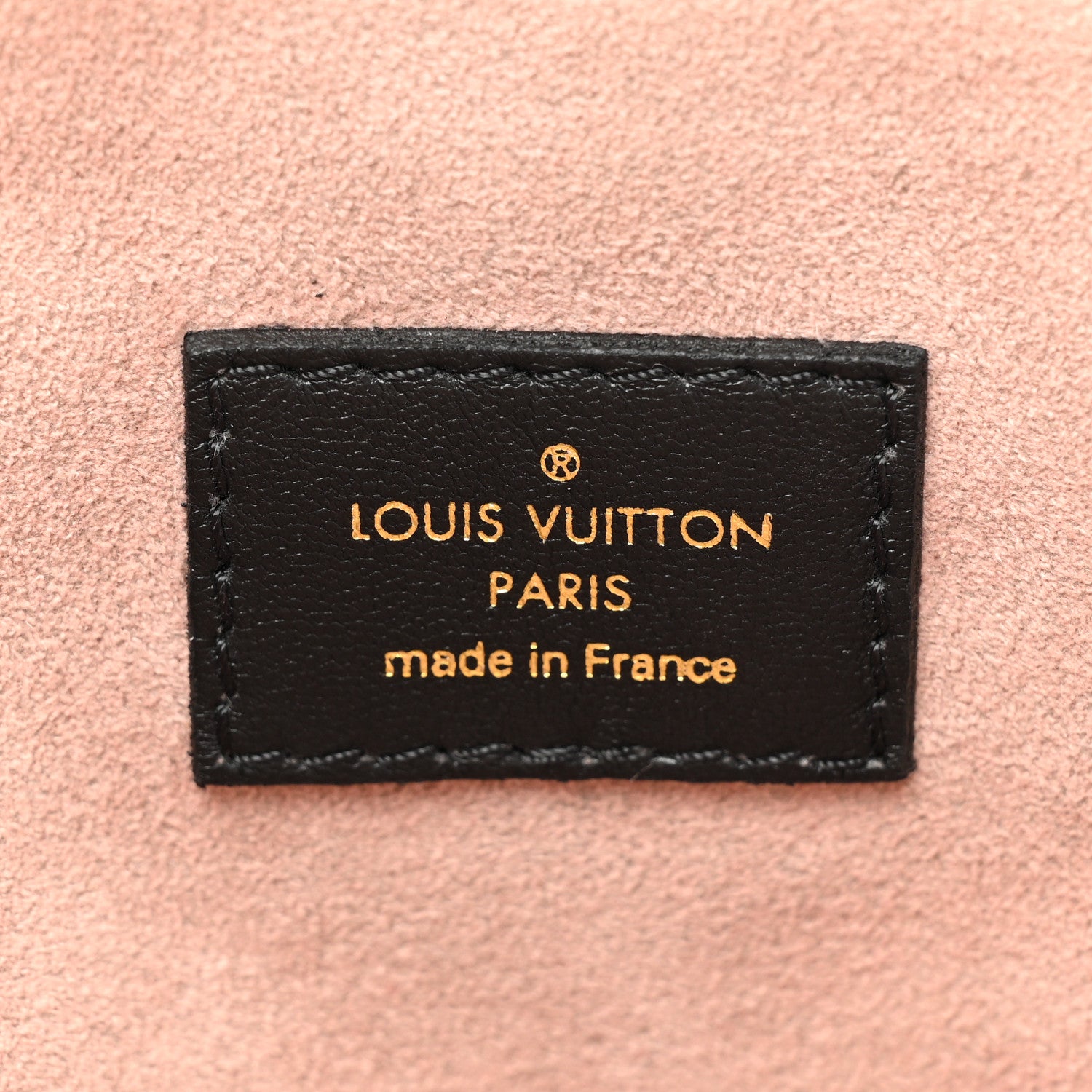 Louis Vuitton Lambskin Embossed Monogram Coussin PM Black 8 of 14