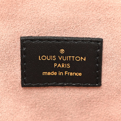 Louis Vuitton Lambskin Embossed Monogram Coussin PM Black 8 of 14