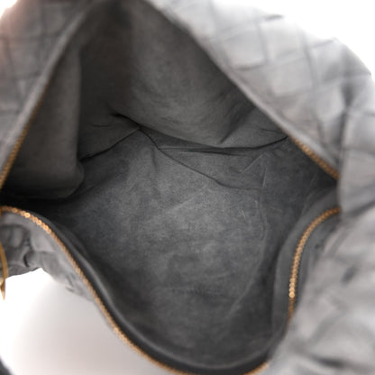 Bottega Veneta Suede Calfskin Intrecciato Teen Jodie Hobo Thunder 5 of 10