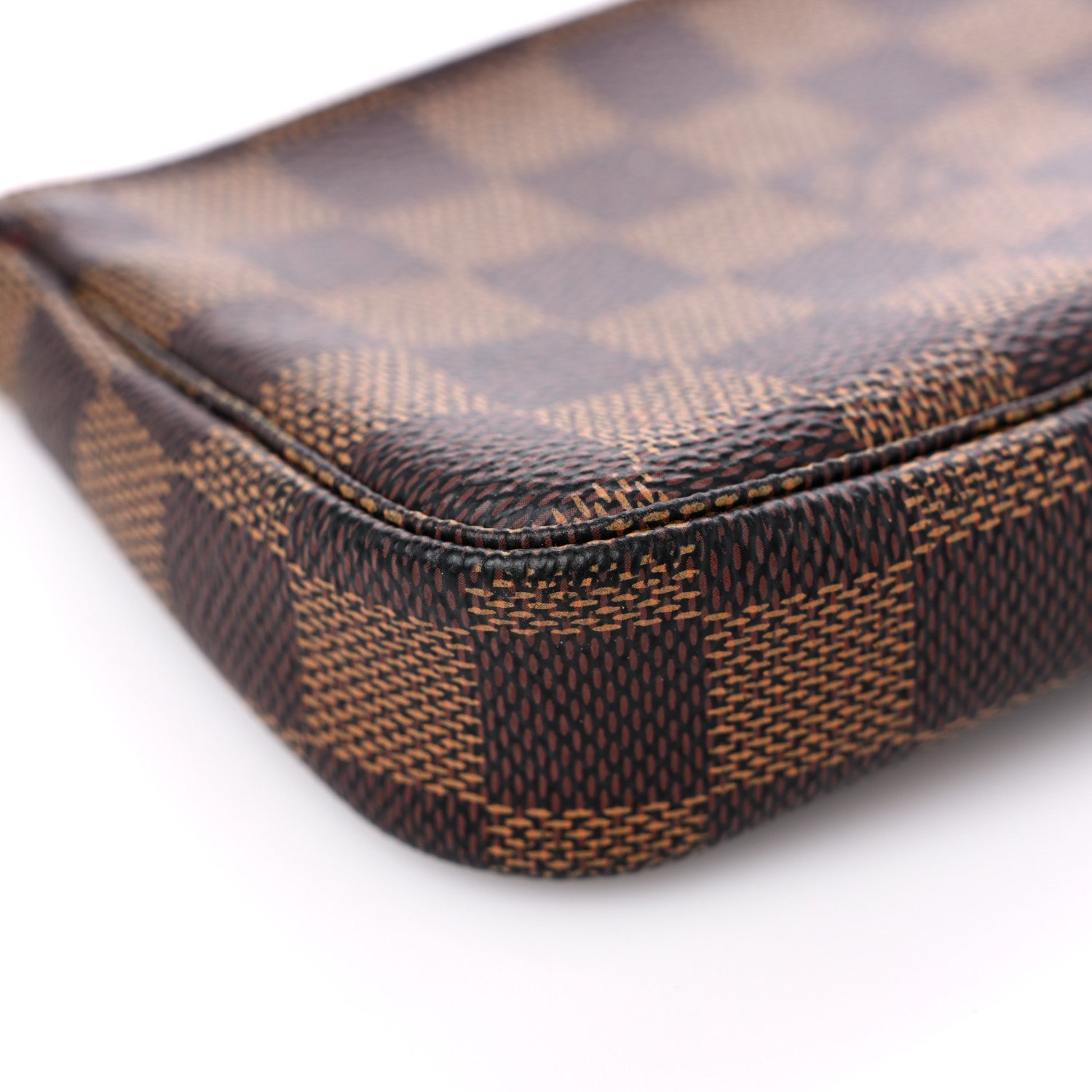 Louis Vuitton Damier Ebene Mini Pochette Accessories 7 of 13