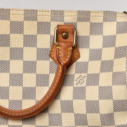 Louis Vuitton Damier Azur Speedy 30 12 of 20