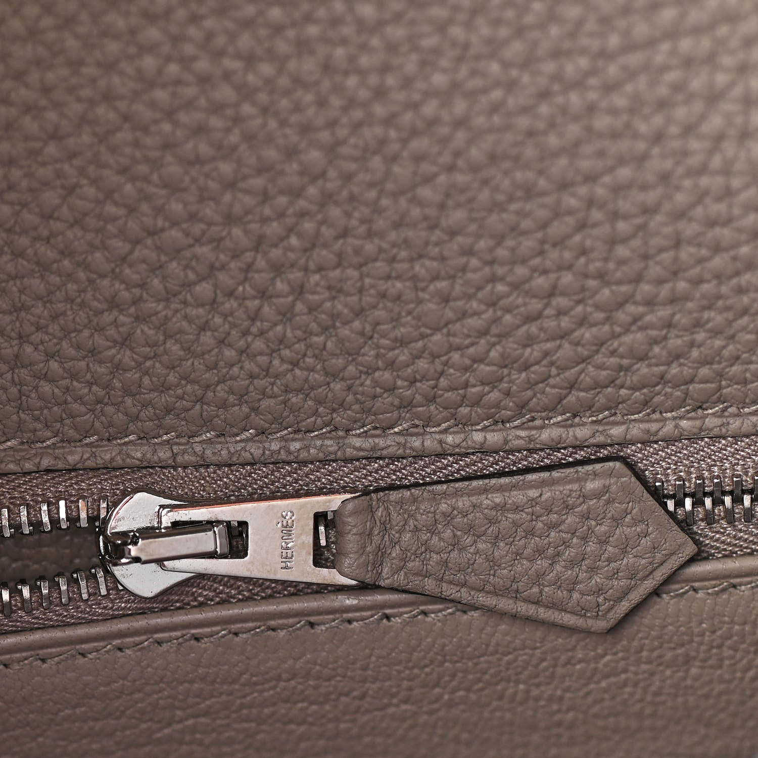 Hermes Togo Kelly Retourne 28 Gris Asphalte 28 of 37