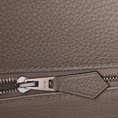 Hermes Togo Kelly Retourne 28 Gris Asphalte 28 of 37