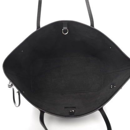 Louis Vuitton Epi Neverfull MM Black 6 of 8
