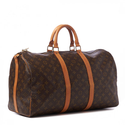 Louis Vuitton Monogram Keepall Bandouliere 50 2 of 9