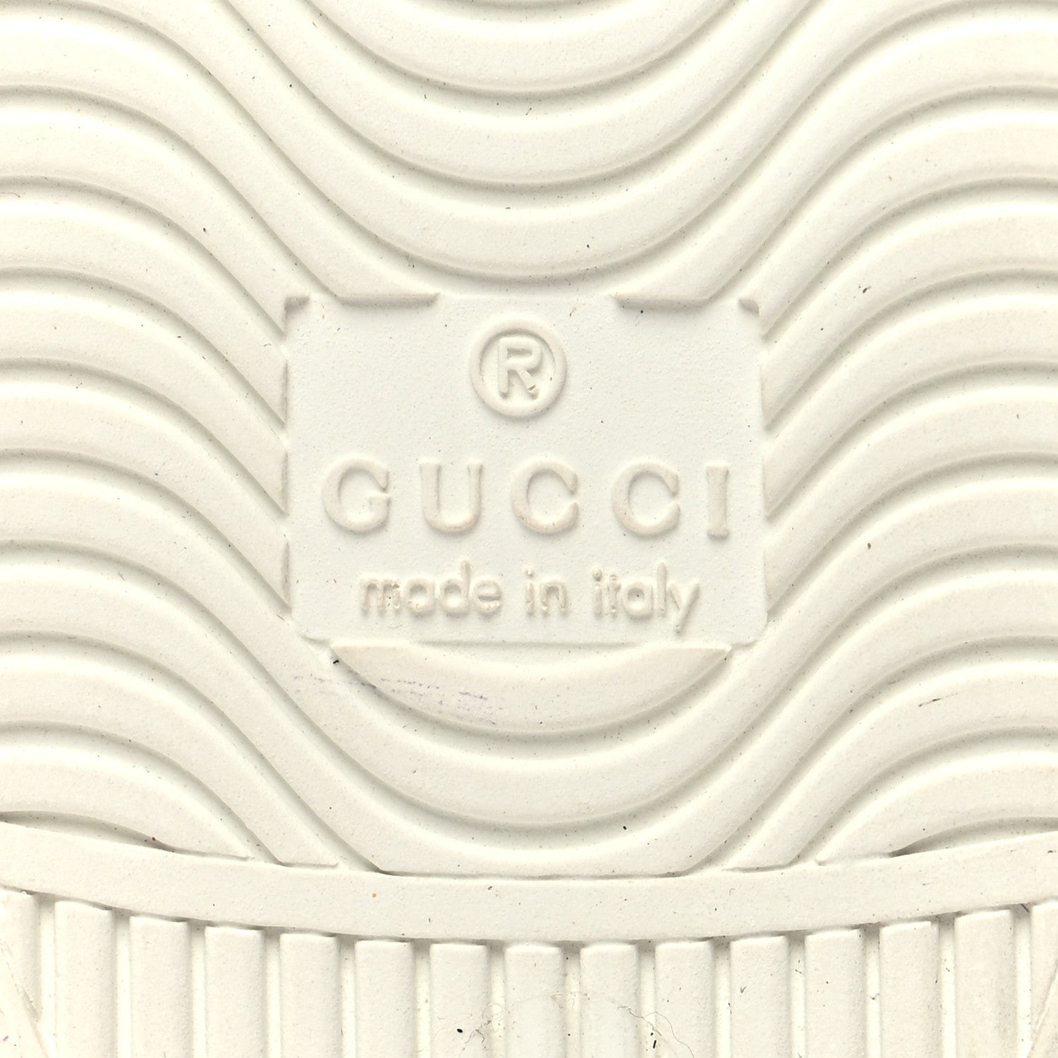 Gucci Calfskin Crocodile Web Womens Ace Sneakers 41 White Green 7 of 11
