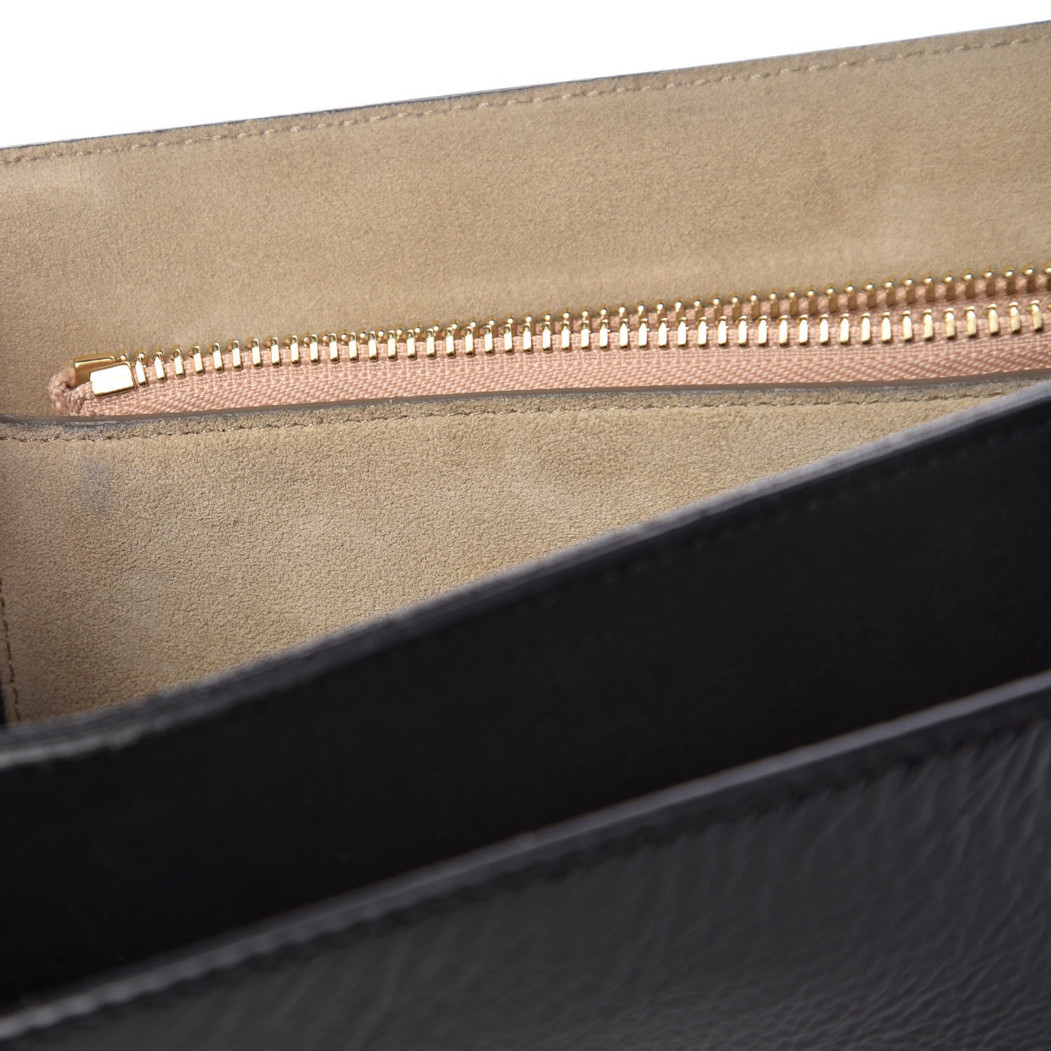 Chloe Patent Medium Faye Shoulder Bag Black 9 of 11