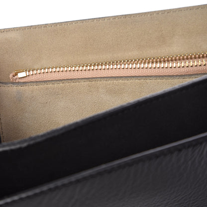 Chloe Patent Medium Faye Shoulder Bag Black 9 of 11